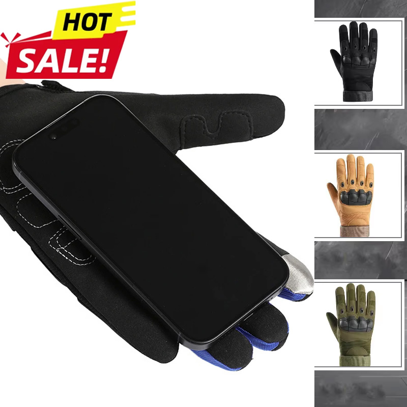 Motorcycle Glove Knuckle - Nuovi Guanti Antiscivolo per Moto, Guanti