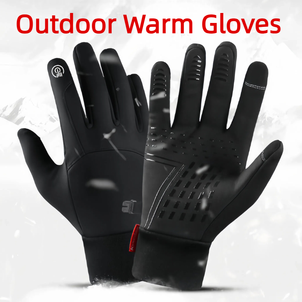Ski Glove Waterproof - Guanti da ciclismo invernali impermeabili Guanti
