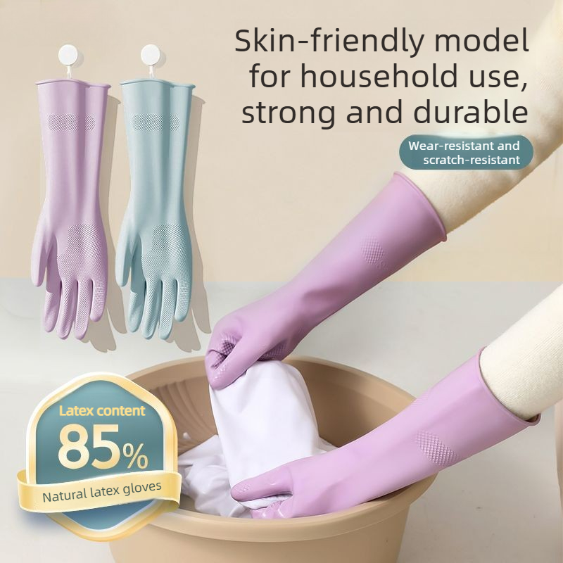Guanti per lavare i piatti in  - Rubber Glove Cleaning recensione e prezzo